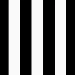 Kirklands Home Outdoor Cushions & Pillows|Cabana Stripe Outdoor Pillow, 16 in. Black