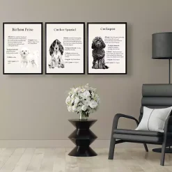 Kirklands Home Wall Quotes & Signs|Black Cockapoo Facts Framed Wall Plaque