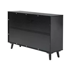 Kirklands Home Cabinets & Sideboards|Contemporary Lattice Doors Sideboard Black
