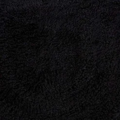 Kirklands Home Bathroom Rugs|Crochet Round Bath Mat Black