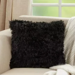 Discount Faux Fur Throw Pillow Pillows