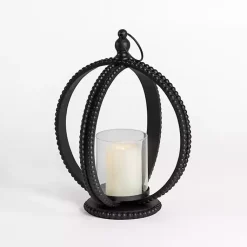 Hot Fieldstone Beaded Sphere Lantern, 17 in. Lanterns