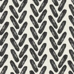 Kirklands Home Outdoor Cushions & Pillows|French Edge Outdoor Wicker Settee Cushion Black