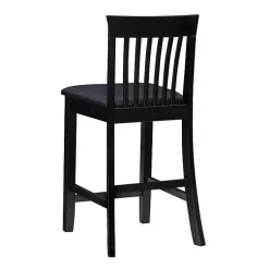 Kirklands Home Bar Stools & Counter Height Stools|Jayden Craftsman Counter Stool Black