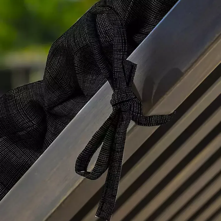 Kirklands Home Outdoor Cushions & Pillows|Leala Outdoor Chaise Cushion Black