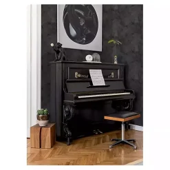 Kirklands Home Wall Murals & Wallpaper|Marble Peel & Stick Wallpaper Black