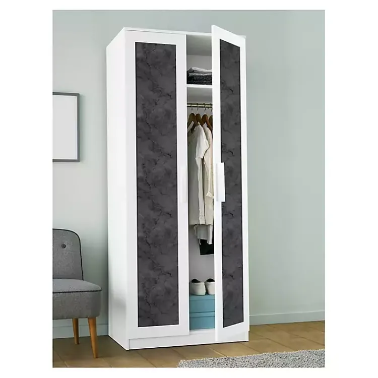 Kirklands Home Wall Murals & Wallpaper|Marble Peel & Stick Wallpaper Black