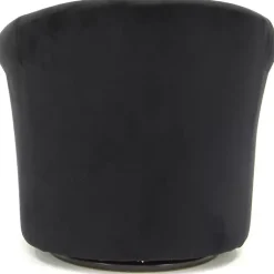 Kirklands Home Accent Chairs|Marley Swivel Accent Chair Black