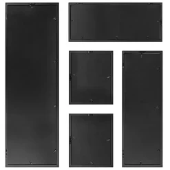 Kirklands Home Gallery Wall Frames|Black Matted 5-pc. Gallery Wall Picture Frame Set