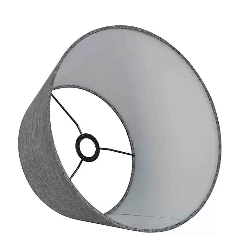 Kirklands Home Table Lamps|Black Metal Adjustable Task Shade Table Lamp Gray