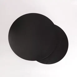 Kirklands Home Coffee Tables|Metal and Wood 2-pc. Storage Nesting Tables Black