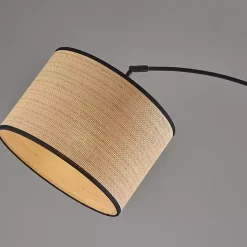 Kirklands Home Floor Lamps|Metal Arched Floor Lamp Black