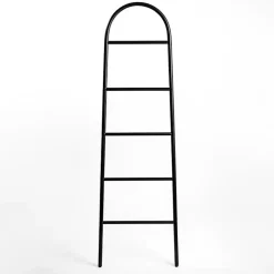 Metal Arched Leaning Ladder Decorative Accents
