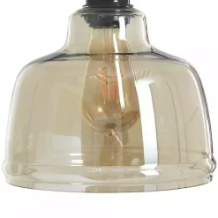 Kirklands Home Table Lamps|Black Metal Arched Task Lamp Brown