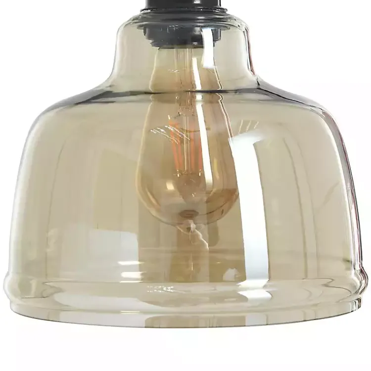 Kirklands Home Table Lamps|Black Metal Arched Task Lamp Brown