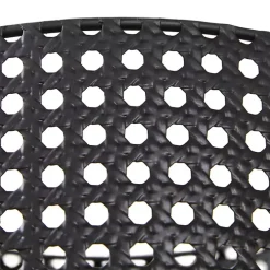 Kirklands Home Planters|Metal Basket Weave Planters, Set of 3 Black