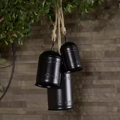 Best Metal Hanging Bells, Set of 3 Decorative Accents