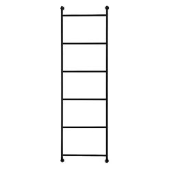 Kirklands Home Wall Storage|Metal Wall Ladder Black