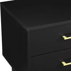 Kirklands Home Accent & End Tables|Mid-Century Modern Accent Table Black