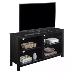 Kirklands Home Tv Stands & Media Consoles|Montana 4-Shelf Media Cabinet Black