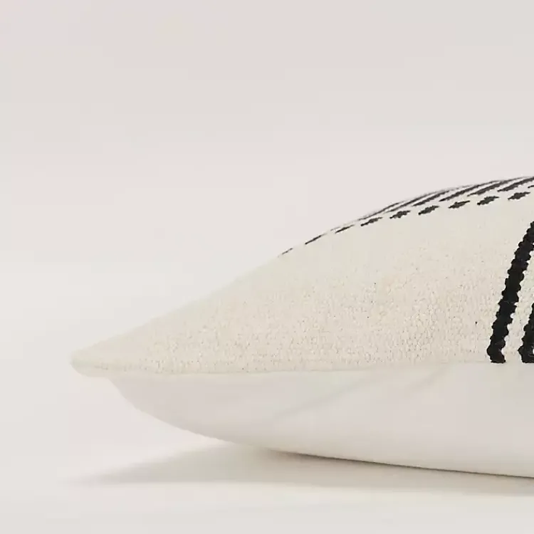 Sale Offset Colorblock Stripe Throw Pillow Pillows