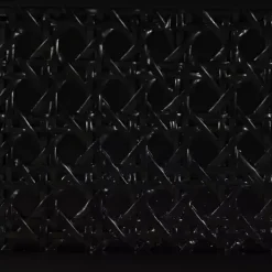 Kirklands Home Office Furniture|Rattan Ryker Desk Black