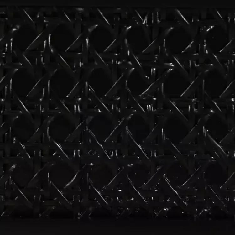 Kirklands Home Office Furniture|Rattan Ryker Desk Black