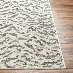 Kirklands Home Outdoor Rugs|Black Ravello Outdoor Rug, 5x7