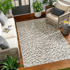 Kirklands Home Outdoor Rugs|Black Ravello Outdoor Rug, 6x9