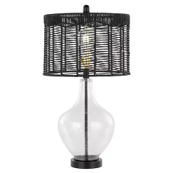 Kirklands Home Table Lamps|Rope Jenny Table Lamps, Set of 2 Black