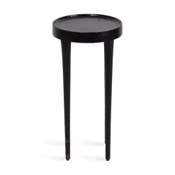 Kirklands Home Accent & End Tables|Round Modern Cocktail Table Black