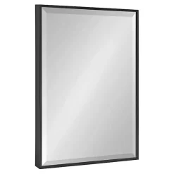 Kirklands Home Decorative Mirrors|Black Ryder Wall Mirror