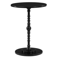 Kirklands Home Accent & End Tables|Santel Spindle Accent Table Black