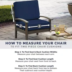 Kirklands Home Outdoor Cushions & Pillows|Stripe Luxe Outdoor Dining Chair Cushion Black