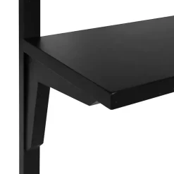 Kirklands Home Shelves|Traditional Two-Tiered Wall Shelf Black