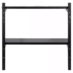 Kirklands Home Shelves|Traditional Two-Tiered Wall Shelf Black