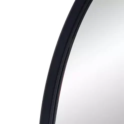 Kirklands Home Decorative Mirrors|Wide Arched Wall Mirror Black
