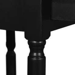 Kirklands Home Accent & End Tables|Wood Barrett Accent Table Black