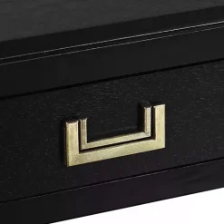 Kirklands Home Accent & End Tables|Wood Layla Accent Table Black