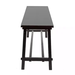 Kirklands Home Benches & Ottomans|Wood Simple Farmhouse Bench Black