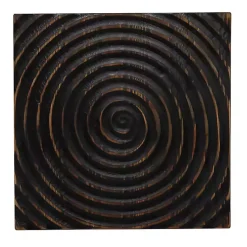 Kirklands Home Accent & End Tables|Wood Square Accent Table Black