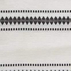 Kirklands Home Table Linens|Zig Zag Dobby Stripe Table Runner, 72 in. Black