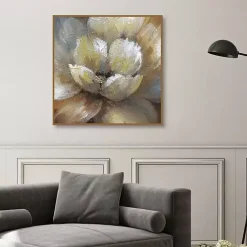 Kirklands Home Framed Art|Blooming Framed Art Print Brown