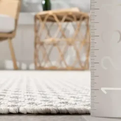 Kirklands Home Area Rugs|Blue & White Trellis Indoor/Outdoor Rug, 4x6