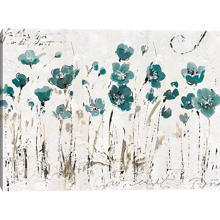 Kirklands Home Canvas Art|Blue Abstract Balance IV Canvas Print, 40x30 in.