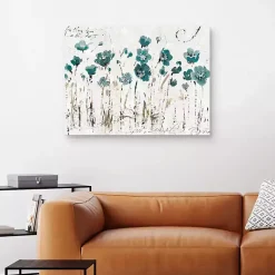 Kirklands Home Canvas Art|Blue Abstract Balance IV Canvas Print, 40x30 in.