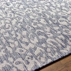 Kirklands Home Outdoor Rugs|Blue Amur Outdoor Rug, 6x9