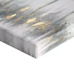 Kirklands Home Canvas Art|Blue and Gold Trees Canvas Art Prints, Set of 3