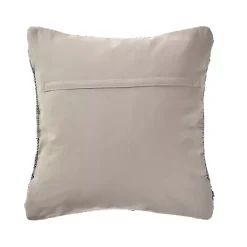 and Ivory Textured Wavy Accent Pillow Pillows