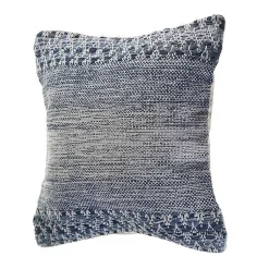 and Ivory Textured Wavy Accent Pillow Pillows